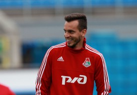 Тренировка "Локомотива" перед Суперкубко ...