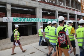 Строительство стадиона "Краснодар"