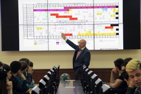 Руководство РФПЛ провело встречу со студентами Куб ...