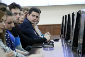 Руководство РФПЛ провело встречу со студентами Куб ...