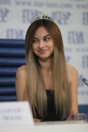 Пресс-конференция «Мисс Премьер-Лига 2014»