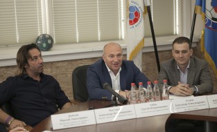 Александр Мостовой, Сергей Чебан и Александр Егоров