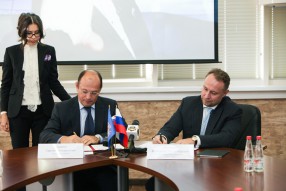 Подписания соглашения между РФПЛ и НТВ-ПЛЮС