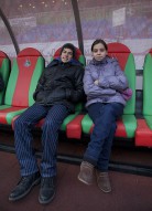 Лига добрых сердец на матче "Локомотив"  ...