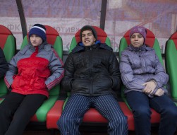 Лига добрых сердец на матче "Локомотив"  ...