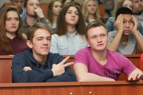 Открытие волонтерского центра в «Синергии»