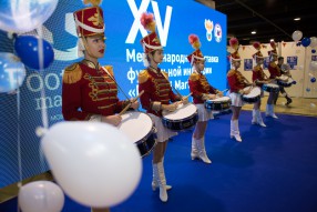 Открытие XV Международной выставки «Футбол Маркет» ...