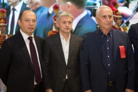 Открытие XV Международной выставки «Футбол Маркет» ...