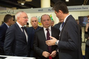 Открытие XV Международной выставки «Футбол Маркет» ...