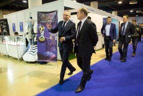 Открытие XV Международной выставки «Футбол Маркет» ...