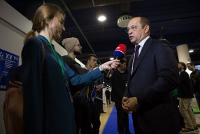 Открытие XV Международной выставки «Футбол Маркет» ...