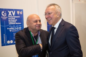 Открытие XV Международной выставки «Футбол Маркет» ...