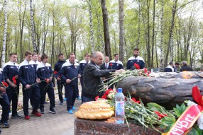 "Мордовия" у вечного огня