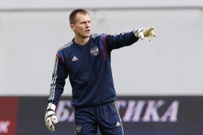 Тренировка сборной России 02.09.2015