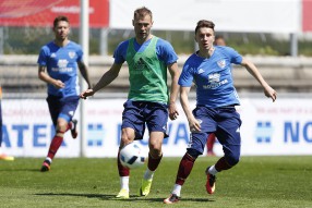 Тренировка сборной России 25.05.2016 Bad Ragaz