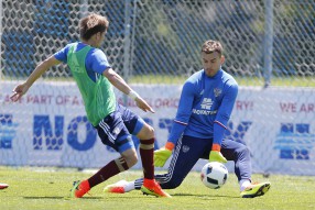 Тренировка сборной России 25.05.2016 Bad Ragaz