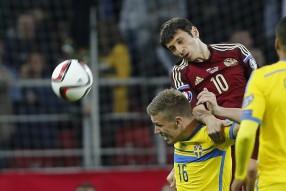 Россия - Швеция 1-0. Матч отборочного турнира ЧЕ-2 ...