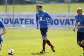 Тренировка сборной России 26.05.2016 Bad Ragaz