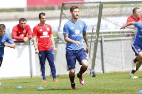 Тренировка сборной России 26.05.2016 Bad Ragaz