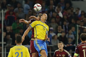 Россия - Швеция 1-0. Матч отборочного турнира ЧЕ-2 ...