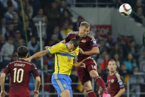 Россия - Швеция 1-0. Матч отборочного турнира ЧЕ-2 ...