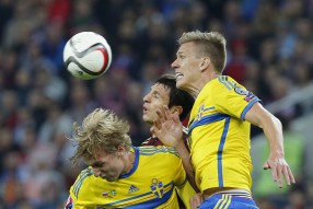 Россия - Швеция 1-0. Матч отборочного турнира ЧЕ-2 ...