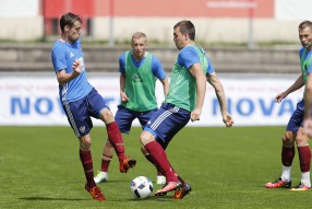 Тренировка сборной России 26.05.2016 Bad Ragaz