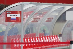 Предыгровая тренировка сборной России 14.11.2014
