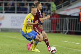 Россия - Швеция 1-0. Матч отборочного турнира ЧЕ-2 ...