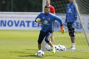 Тренировка сборной России 26.05.2016 Bad Ragaz