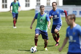 Тренировка сборной России 26.05.2016 Bad Ragaz