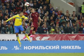 Россия - Швеция 1-0. Матч отборочного турнира ЧЕ-2 ...
