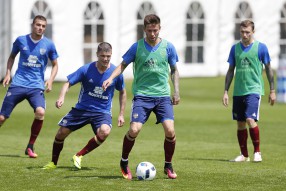 Тренировка сборной России 26.05.2016 Bad Ragaz