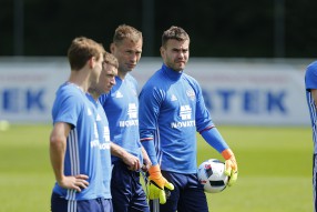 Тренировка сборной России 27.05.2016 Bad Ragaz