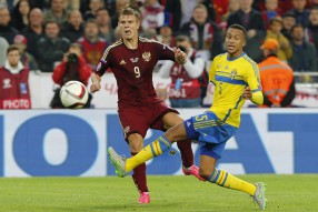 Россия - Швеция 1-0. Матч отборочного турнира ЧЕ-2 ...