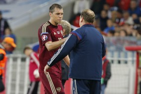 Россия - Швеция 1-0. Матч отборочного турнира ЧЕ-2 ...