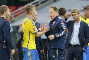 Россия - Швеция 1-0. Матч отборочного турнира ЧЕ-2 ...
