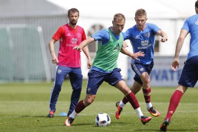 Тренировка сборной России 27.05.2016 Bad Ragaz