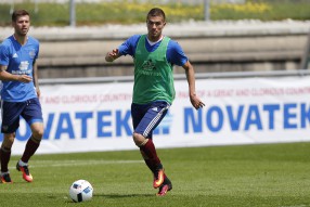 Тренировка сборной России 27.05.2016 Bad Ragaz