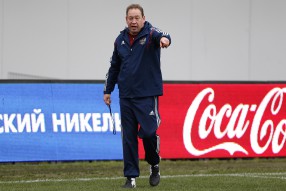 Тренировка сборной России 07.10.2015