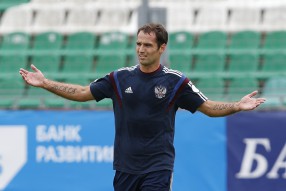 Тренировка сборной России 11.06.2015