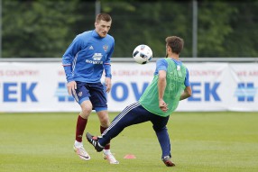 Тренировка сборной России 29.05.2016 Bad Ragaz