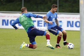 Тренировка сборной России 29.05.2016 Bad Ragaz