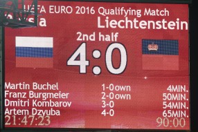Россия - Лихтенштейн 4-0