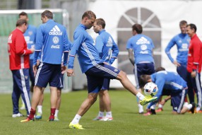 Тренировка сборной России 03.06.2016 Bad Ragaz