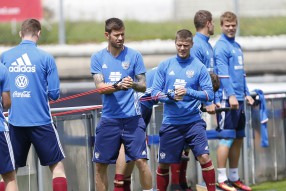 Тренировка сборной России 03.06.2016 Bad Ragaz