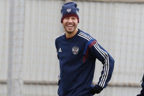 Тренировка сборной России 11.11.2015 года
