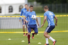 Тренировка сборной России 03.06.2016 Bad Ragaz