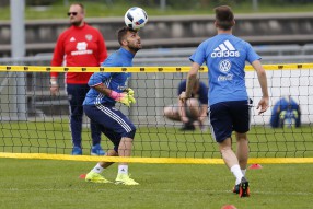 Тренировка сборной России 03.06.2016 Bad Ragaz