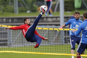 Тренировка сборной России 03.06.2016 Bad Ragaz
